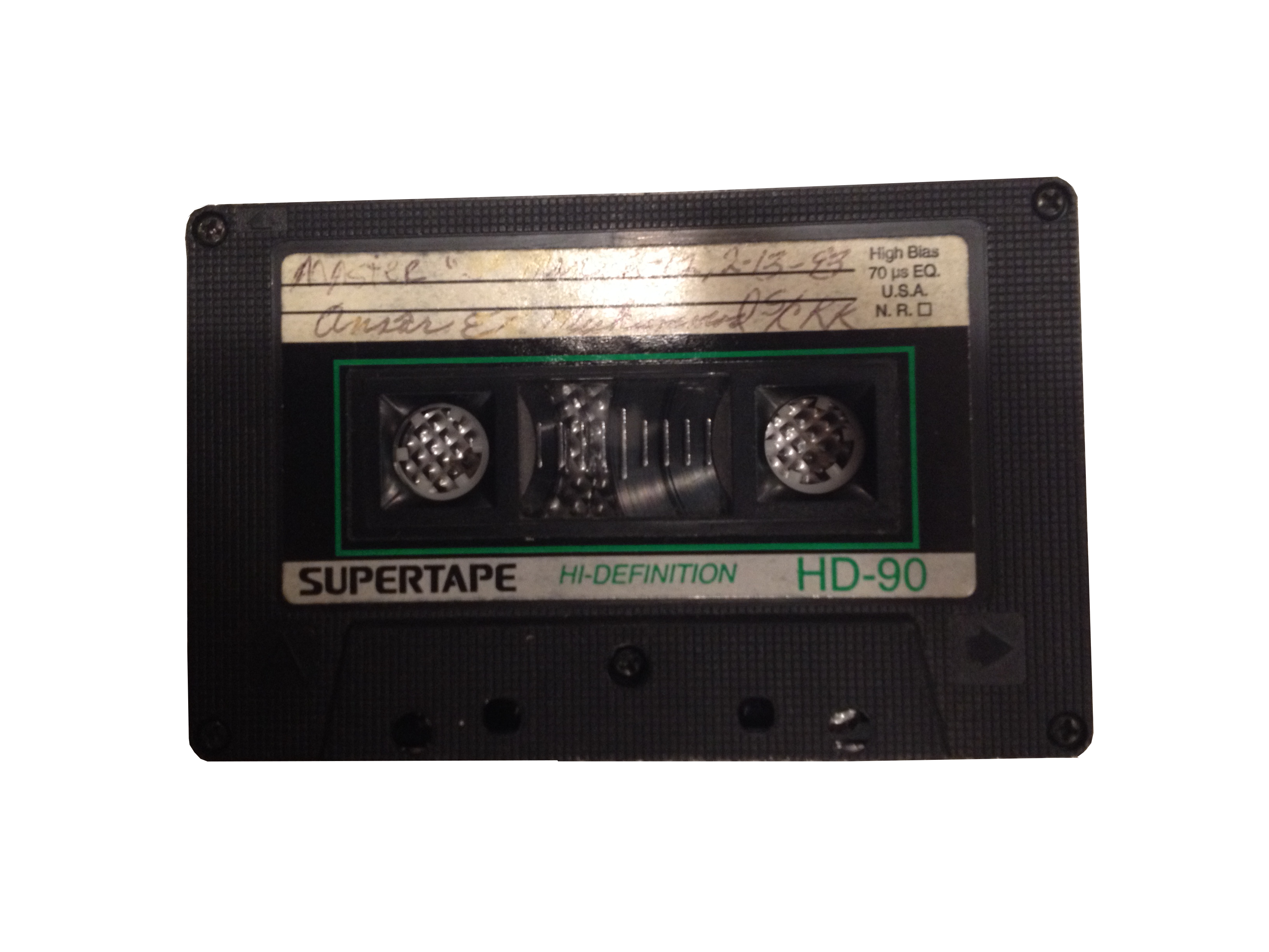 Original Audio Cassette Inserts